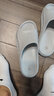 卡爾美（KELME）拖鞋男戶外健身運(yùn)動(dòng)拖鞋沙灘厚底情侶時(shí)尚涼拖 淺灰 41 曬單實(shí)拍圖