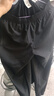 李寧運(yùn)動(dòng)套裝男士夏季速干輕薄款爸短袖t恤休閑正品透氣長(zhǎng)褲冰絲服飾 標(biāo)準(zhǔn)黑【冰絲兩件套】 束腳褲 L /175(建議130斤-140斤) 曬單實(shí)拍圖