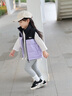 巴拉巴拉童裝兒童羽絨馬甲冬男童女童背心親子新款2025內(nèi)膽拼接撞色運(yùn)動風(fēng) 黑紫色調(diào)00397 100 曬單實(shí)拍圖