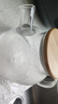 美斯尼 泡茶壺玻璃涼水壺冷水壺茶具不銹鋼過(guò)濾網(wǎng)加厚大容量家用竹蓋 1000毫升 曬單實(shí)拍圖