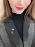 Jay和田玉花朵胸針高檔女胸花送長輩送媽媽生日禮物七夕情人節(jié)禮物 玉蘭花胸針(配證書) 曬單實拍圖