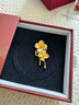 周生生足金繡球花黃金吊墜生生有囍三金飾品不含項(xiàng)鏈86594P計(jì)價(jià) 6.27克(含工費(fèi)200元) 曬單實(shí)拍圖