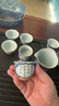 漢帝唐韻（HDTYU）景德鎮(zhèn)茶具套裝輕奢高檔2024新款家用中式青花瓷送禮茶壺便攜禮盒 竹窗11頭茶具套裝 曬單實拍圖