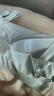 摩登孕媽哺乳內(nèi)衣夏季薄款孕期冰絲孕婦涼感一片式哺乳文胸女胸罩8766灰XL 曬單實拍圖
