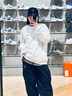 耐克（NIKE）男子AS M NK DF UV PRIMARY LS CREW針織無(wú)帽衛衣 HV8215-121 L 曬單實(shí)拍圖