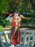 G.DUCKKIDS小黃鴨兒童漢服哪咤服裝中國套裝國潮女童春裝哪吒cos服男 短袖哪吒+原版項圈+乾坤圈 送原 100 曬單實(shí)拍圖