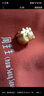 周生生黃金轉(zhuǎn)運(yùn)珠 蛇年本命年生肖足金串珠 定價招福蛇95343C 曬單實(shí)拍圖