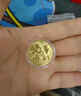 周六福（ZLF）黃金足金999卡通十二生肖本命年紀(jì)念幣金幣收藏投資金 計價 鼠-1g 曬單實(shí)拍圖