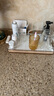 PAKCHOICE茶盤托盤輕奢水果水杯架子室內(nèi)客廳茶幾雙層長方形瀝水盤大號 曬單實拍圖