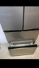 美的（Midea）【國家補(bǔ)貼至高20%】MR-417WFPE銀法式多門四開門嵌入式60CM超薄嵌入式一級(jí)雙變頻家用電冰箱 MR-417WFPE 流蘇銀 曬單實(shí)拍圖