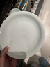 陶溪川 CERAMIC ART AVENUE景德鎮陶瓷餐具家用簡(jiǎn)約純白中國色吃飯碗盤(pán)魚(yú)盤(pán)菜盤(pán)湯鍋瓷器單個(gè) 暮雪-8英寸深盤(pán) 6個(gè) 曬單實(shí)拍圖