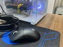 羅技（G）GPW三代無(wú)線(xiàn)游戲鼠標電競雙模gpw3代8k輪詢(xún)率輕量化鼠標csgo打瓦鼠標送男友禮物 WF13B GPW三代黑+夢(mèng)幻藍貼紙 曬單實(shí)拍圖