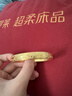 周六福（ZLF）新年禮物  黃金手鐲女款足金999車(chē)花金鐲子龍鳳添福 計價(jià) 57mm-13.03g 曬單實(shí)拍圖