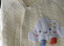 babylove嬰兒連體衣秋冬純棉可愛(ài)寶寶哈衣爬服新生兒夾棉保暖衣服秋冬裝 曬單實(shí)拍圖