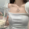妙奕嘉白色吊帶連衣裙裙子女夏季2025新款長裙純欲小個子度假海邊沙灘裙 法式白色方領(lǐng)連衣裙 L 【建議100-115斤】 曬單實拍圖
