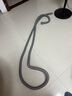 寇端適配海信洗衣機排水管延長(cháng)管通用滾筒全自動(dòng)下水管出水管加長(cháng)配件 【4.0米橡膠接頭】高彈力排水管 曬單實(shí)拍圖