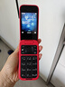 諾基亞 NOKIA 2660 Flip 4G 移動聯(lián)通電信 雙卡雙待  翻蓋手機 備用手機 老人老年手機 學生手機 紅色 曬單實拍圖