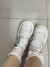 幻潮鳥蝴蝶結(jié)粗高跟小皮鞋女2025春季新款日系jk增高法式百搭瑪麗珍單鞋 黑色 37 曬單實拍圖