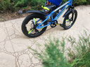鳳凰（Phoenix）兒童自行車6-10-15歲鋁合金中大童單車男女孩中小學(xué)生變速山地車 98裝-特斯拉變速 一體輪-夢幻藍(lán)色 20寸適合130-155身高選擇 曬單實(shí)拍圖