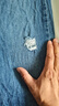 Levi's李維斯男士541復(fù)古時(shí)尚直筒牛仔褲18181-0742 深藍(lán)色 32 (32) 曬單實(shí)拍圖