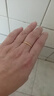 中國黃金（CHINA GOLD）素圈黃金戒指女士足金滿天星對戒男女款七夕情人節(jié)禮物送女友老婆 15#足金滿天星戒指約0.5g 曬單實(shí)拍圖