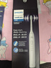 飛利浦（PHILIPS）【肖戰(zhàn)推薦】電動牙刷鉆石1系 生日禮物 成人情侶送男生/女友 3倍潔齒 輕松刷感 皓月白 曬單實拍圖