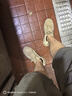 昌祥回力新款馬丁靴夏季厚底增高工作男鞋勞保皮面防滑耐磨舒適上班鞋子男 卡其色 43 曬單實拍圖