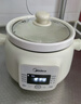 美的（Midea）電燉鍋煲湯鍋燉湯鍋 1.5h快燉 陶瓷燉湯盅母嬰輔食鍋寶寶粥 1.5L 電燉盅白瓷柔燉大功率MD-DGE1556 曬單實(shí)拍圖