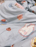 多喜愛（Dohia）家紡四件套全棉 純棉床上用品三件套卡通床單被套兒童 冰淇淋的味道 1.5米床 床單款 （被套203*229cm） 曬單實(shí)拍圖