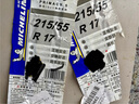 米其林（MICHELIN）汽車輪胎 215/55R17 94V 浩悅五代Primacy 5 適配大眾邁騰/帕薩特 曬單實拍圖