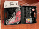 德力普（Delipow）手電鉆 家用沖擊鉆 微型電錘電動(dòng)工具電鉆 220V多功能工具箱套裝 沖擊鉆套裝 曬單實(shí)拍圖