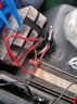 安力巨 車載汽車逆變器電源線12V24V轉(zhuǎn)220V電源轉(zhuǎn)換器點(diǎn)煙器連接線插頭 14awg2平方1米車充轉(zhuǎn)銅鼻子 曬單實(shí)拍圖