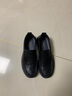 森達休閑皮鞋男牛皮軟面一腳蹬套腳懶人鞋商務(wù)正裝鞋JDZ03DM4 黑色 39 曬單實(shí)拍圖