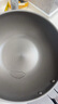 德世朗（DESLON）純鈦炒鍋不粘鍋無涂層家用無油煙平底燃?xì)庠铍姶艩t不沾炒菜鍋 曬單實(shí)拍圖