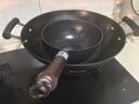 耀廚章丘迷你小炒鍋寶寶一人食奶鍋輔食無(wú)涂層不生銹輕量鐵鍋 平底小鍋+杉木蓋木鏟+鍋支架 22cm 曬單實(shí)拍圖