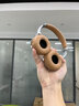 TNXU【柏林之聲丨HiFi音質(zhì)】頭戴式無(wú)線藍(lán)牙耳機(jī)美式復(fù)古穿搭耳機(jī)重低音電腦降噪電競(jìng)游戲帶麥雙模男女 銀灰色帶黃色軟包 曬單實(shí)拍圖