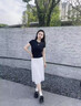 CAMILA KSENIA2025新款春夏厚底增高樂福鞋女百搭英倫風(fēng)小皮鞋子 黑色 37 曬單實拍圖