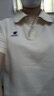 歐莎（OSA）愛(ài)心刺繡polo衫女2025年夏季新款女士t恤高檔短袖通勤顯瘦上衣 米白 L 曬單實(shí)拍圖
