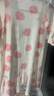 迷你木木屋嬰兒衣服連體衣夏男女童長袖空調(diào)服哈衣寶寶爬服睡衣 水蜜桃 90 曬單實(shí)拍圖