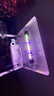 JUWEL高亮魚缸燈照明燈多功能變色led水族箱專用燈具小型燈管全光譜 燈長(zhǎng)17cm(可用20-30cm)白天拍當(dāng)天發(fā) T4雙排變色燈（單燈）USB接口 曬單實(shí)拍圖