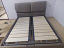 優(yōu)飾名家廣東佛山大象耳朵床麂皮絨布床意式輕奢1.8*2m主臥雙人床儲物軟包 單床【12小時現(xiàn)貨速發(fā)】 1.8*2m框架結(jié)構(gòu)【15cm鋼木床板】 曬單實拍圖