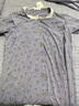 歐鹿汐孕婦睡衣純棉夏季薄款月子服帶胸墊哺乳待產(chǎn)婦可調節短袖短褲套裝 SY3251【帶固定胸墊】 XL碼建議體重130-150斤 曬單實(shí)拍圖