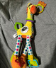 jollybaby安全座椅玩具 嬰兒搖鈴車載安撫床鈴 玩具0-1歲新生兒嬰兒床掛件 車掛-安撫長頸鹿 曬單實拍圖