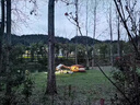 旅行紀(jì)兩室一廳戶外大型帳篷野營過夜可折疊便攜式露營加厚黑膠防曬防雨 咖色 【6-8人】兩室一廳 超大空間-防雨防曬 曬單實(shí)拍圖