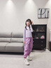 NICKYBABY女童速干套裝2026新款秋裝兒童跑步羽毛球運動(dòng)服女大童秋季登山衣 16281紫色+19579紫色 150 cm 曬單實(shí)拍圖