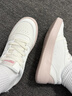 李寧（LI-NING）板鞋女鞋子元寶V3秋季新款學(xué)生增高舒適透氣厚底小白鞋休閑運動 云霧白/寂靜紫 【 店長推薦 】 37 曬單實拍圖