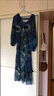 皮爾卡丹（pierre cardin）高級感透氣親膚真絲度假連衣裙2025夏季新款印花桑蠶絲寬松長(cháng)裙女 圖片色 預售25天 L 建議106-120斤 曬單實(shí)拍圖