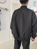 羅蒙棒球領(lǐng)夾克男士2025年春秋季潮牌痞帥休閑寬松大碼飛行員外套男裝 曬單實(shí)拍圖