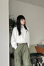 KAMA卡瑪戶外短款外套女春夏秋季輕量25新款辣妹風(fēng)百搭潮流上衣 白色（夏款） S 曬單實(shí)拍圖