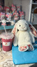Jellycat花布邦尼兔動物毛絨玩偶兔子玩偶兒童禮物娃娃生日新婚禮物 白芮（乳白色） Medium 曬單實拍圖